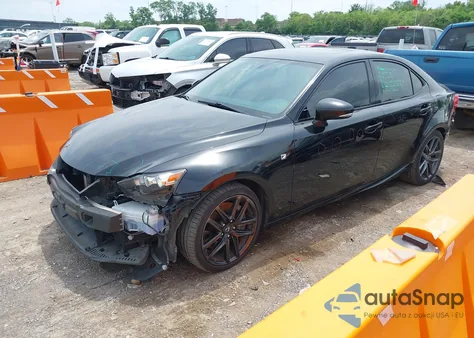 2016 Lexus Is 350 z USA, uszkodzony, nr VIN JTHBE1D29G5024112
